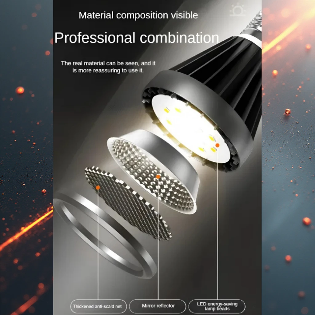 Yikeda Full Spectrum UVA+UVB Sürüngen Aydınlatma 7.2W