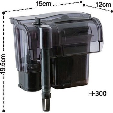 Dophin H300 Askı Şelale Filtre