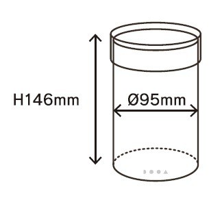 ADA DOOA Glass Pot Maru