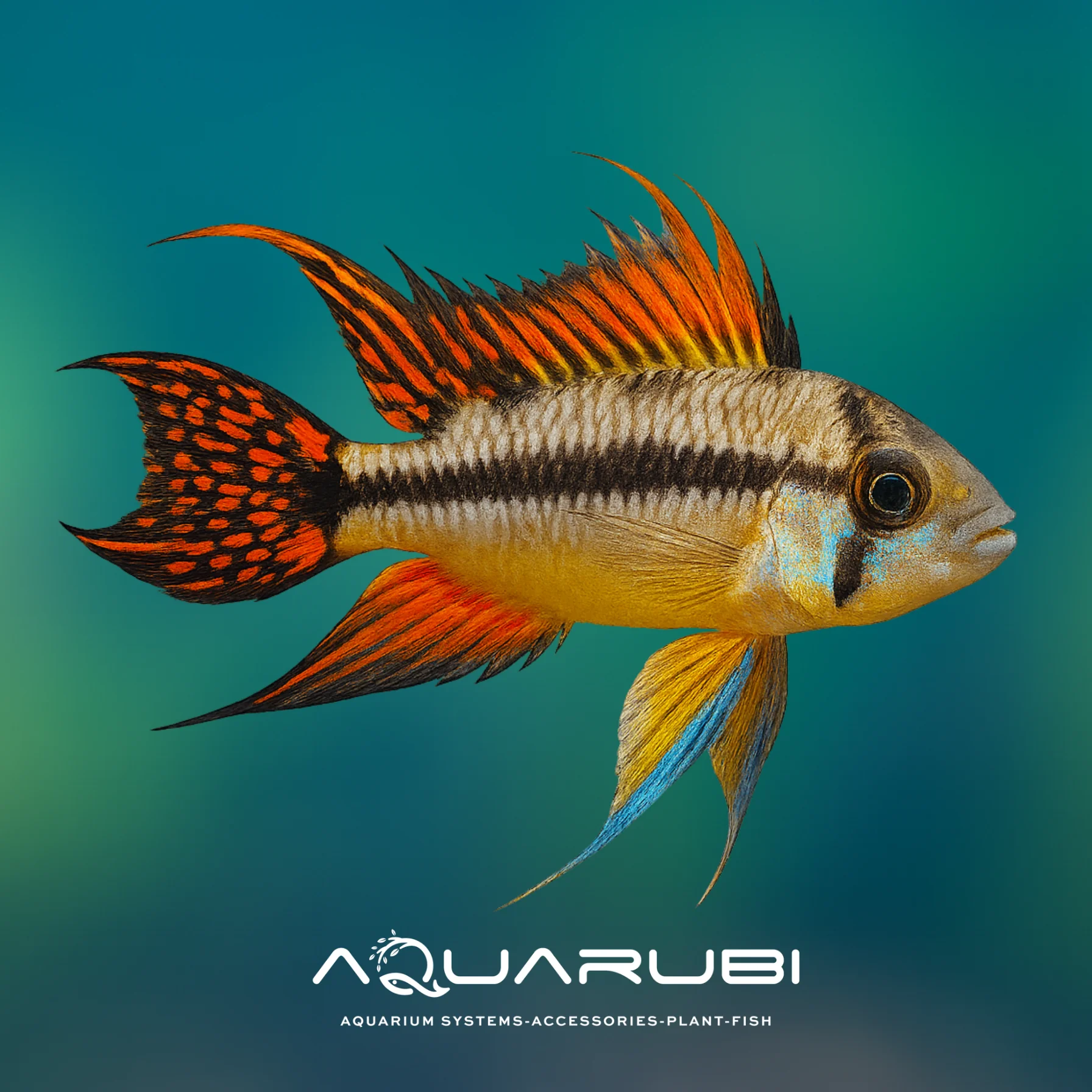 Apistogramma Kakadu Çift 4-5cm (1e 1d)