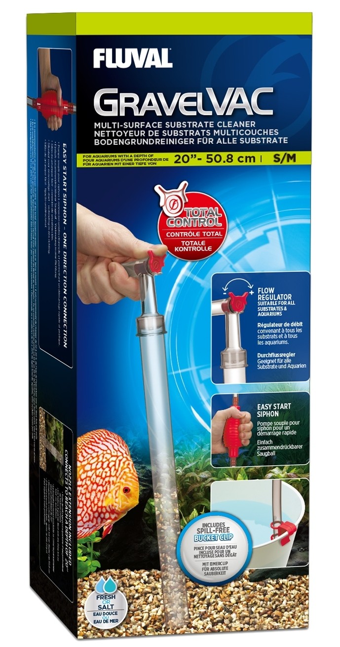 Fluval Gravelvac Dip Temizleyici S/M