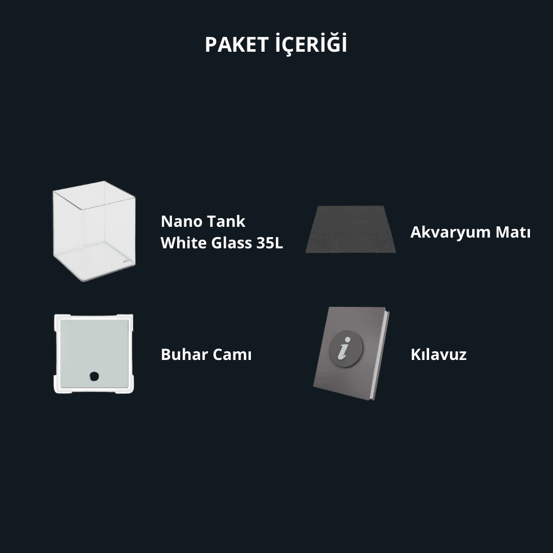 Dennerle NANO Tank White Glass 35 L