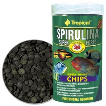 Tropical Super Spirulina Forte Chips 100ml/52gr