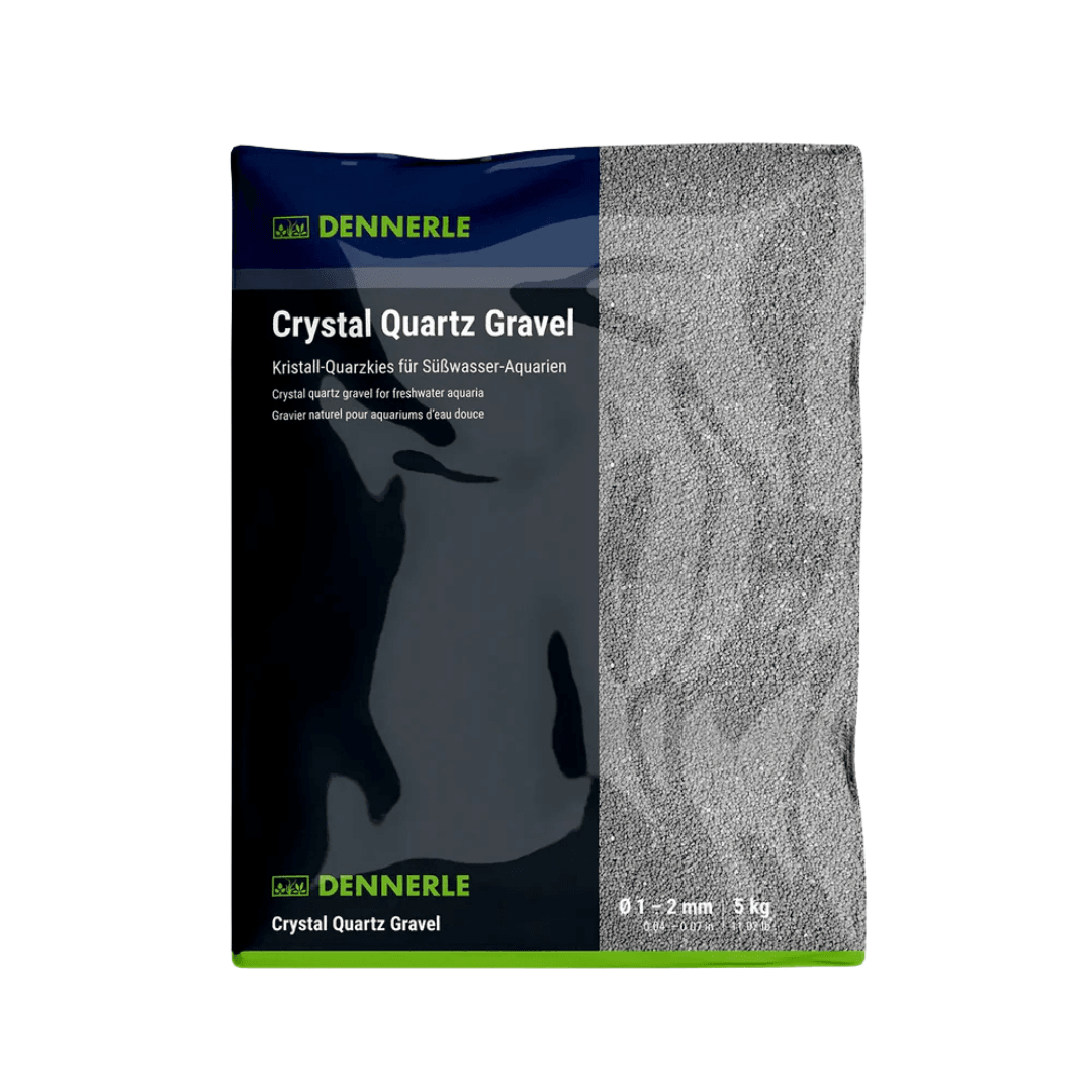 Dennerle Crystal Quartz Gravel Slate Grey 5kg