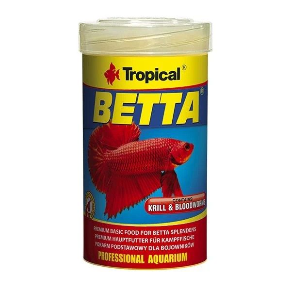 Tropical Betta Krill Bloodworms 100ml/25gr