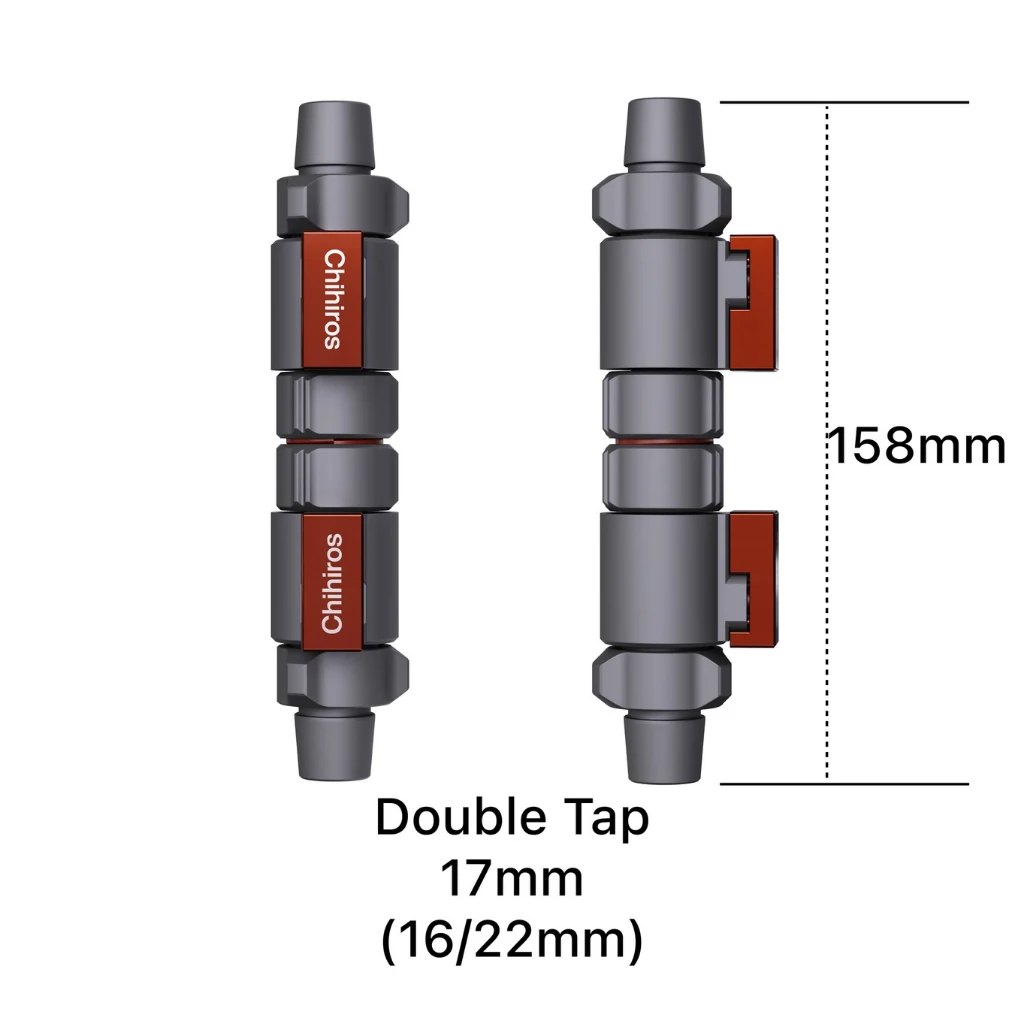 Chihiros Double Tap Quick Connector (16/22mm)