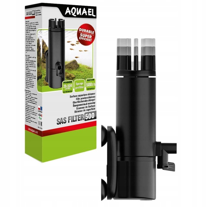 Aquael Filter Sas 500 Skimmer ( Yüzey Temizleyici)