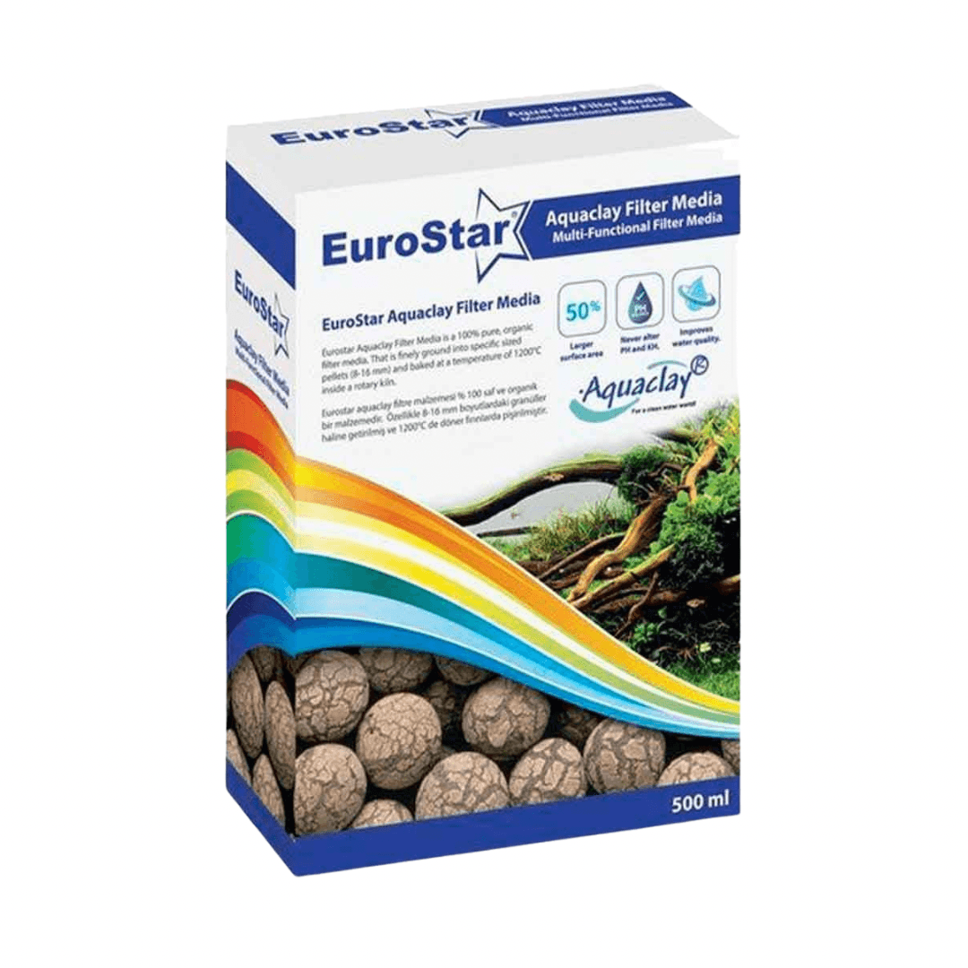EuroStar Aquaclay Biyolojik Filtre Malzemesi 500ml