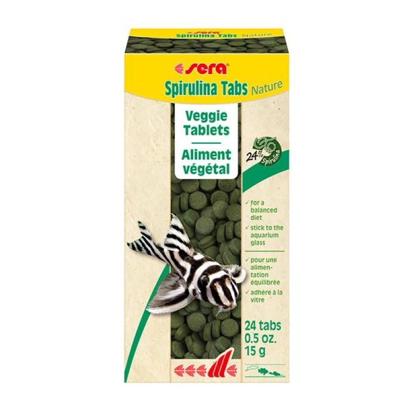 Sera Spirulina Tablet 24 Parça