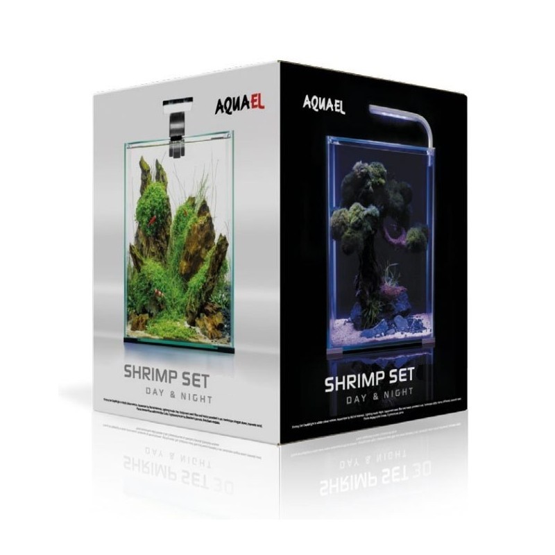 Aquael Shrimp Set 10 Karides Akvaryumu (black)