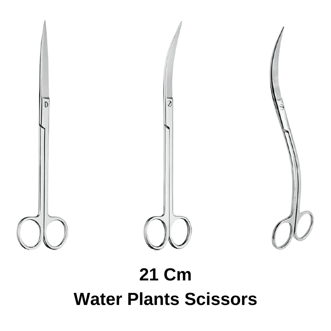 Chihiros Water Plants Curved Scissors 21cm