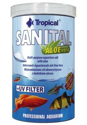 Tropical Sanital +Alovera 100ml Akvaryum Tuzu