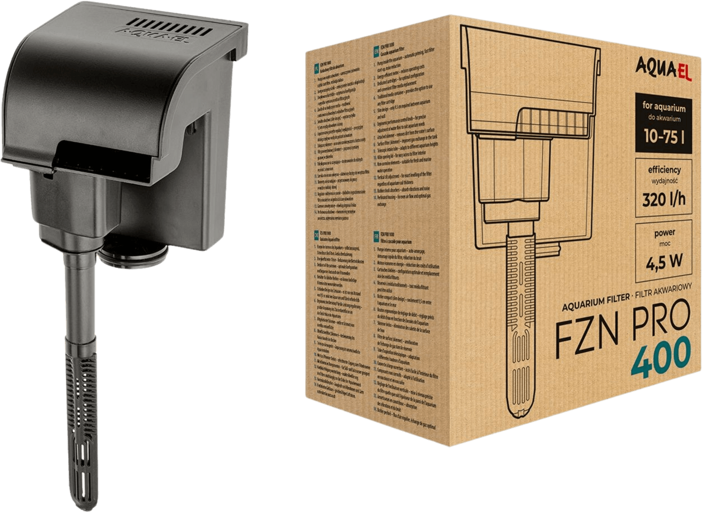 Aquael FZN PRO 400 Şelale Filtre