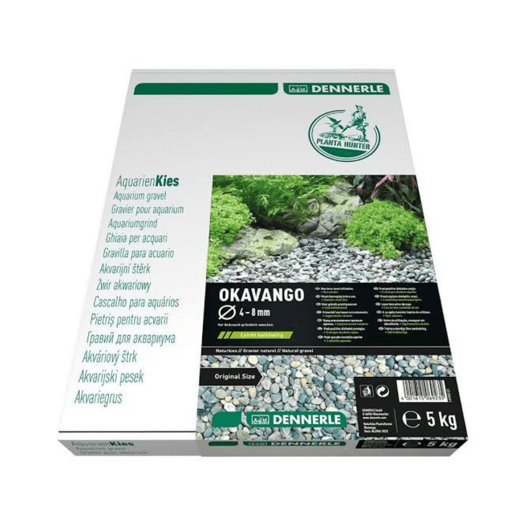 Dennerle Natural Gravel Plantahunter Okavango 4-8mm 5 Kg