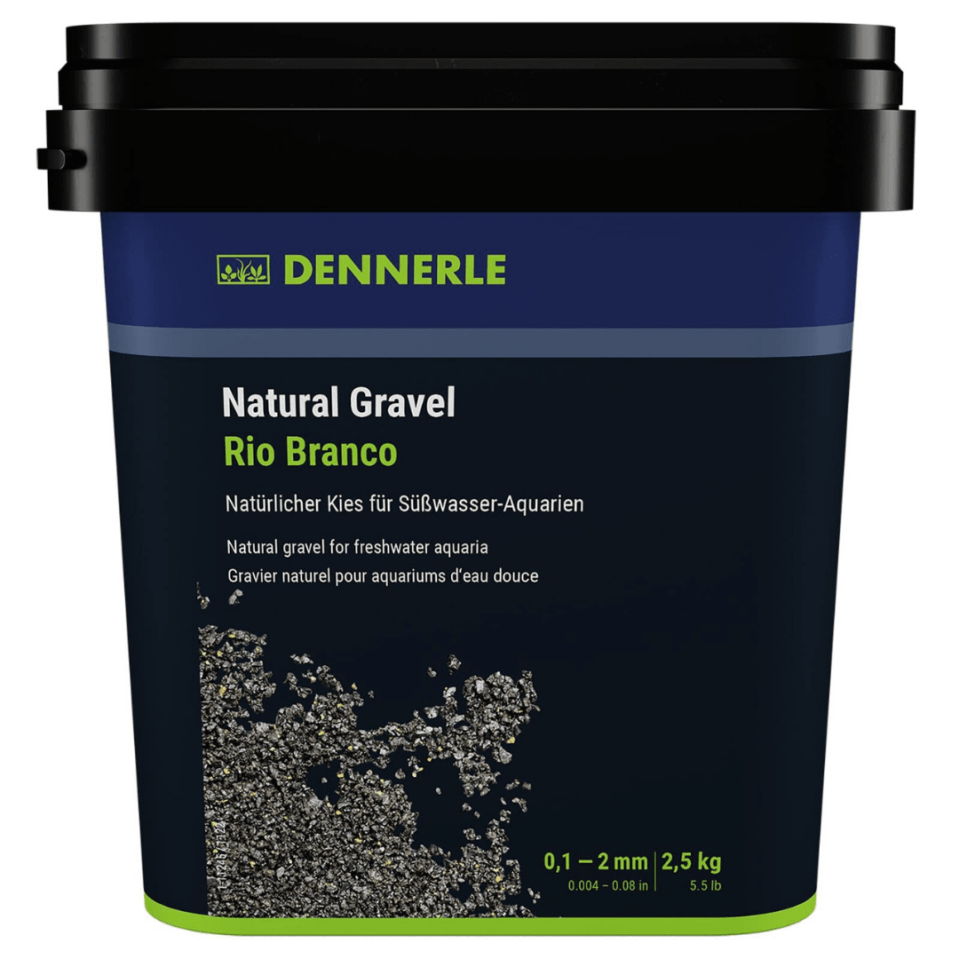 Dennerle Natural Gravel Rio Branco 0,1-2mm - 2,5 Kg