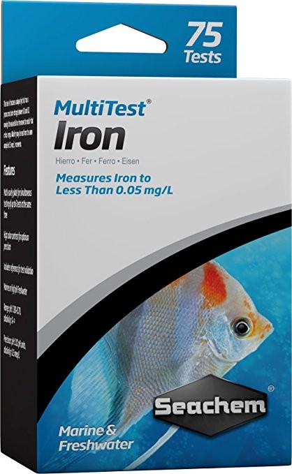 Seachem MultiTest Iron 75 test
