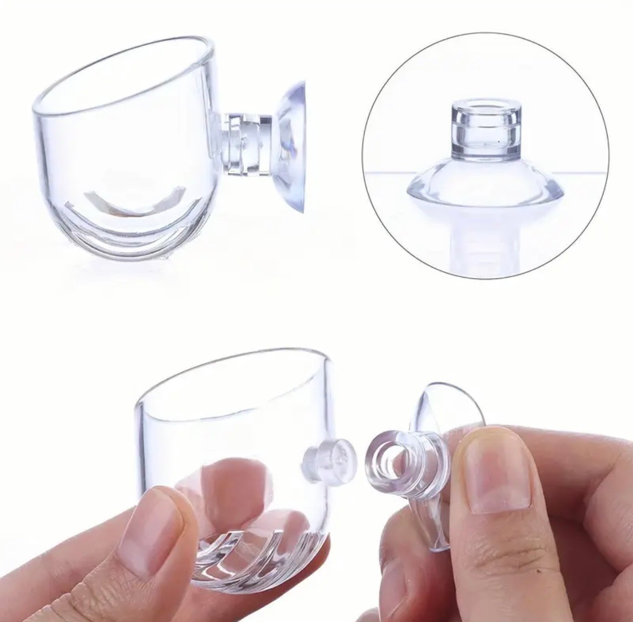 Dekoratif Mini Akvaryum Saksısı 