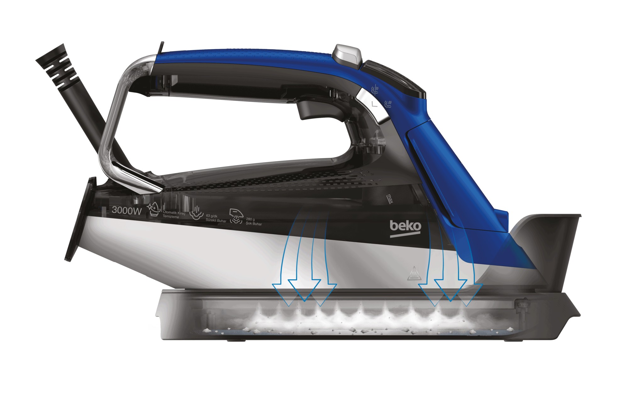 Beko BEU 8030 D ActiPress Expert Buharlı Ütü