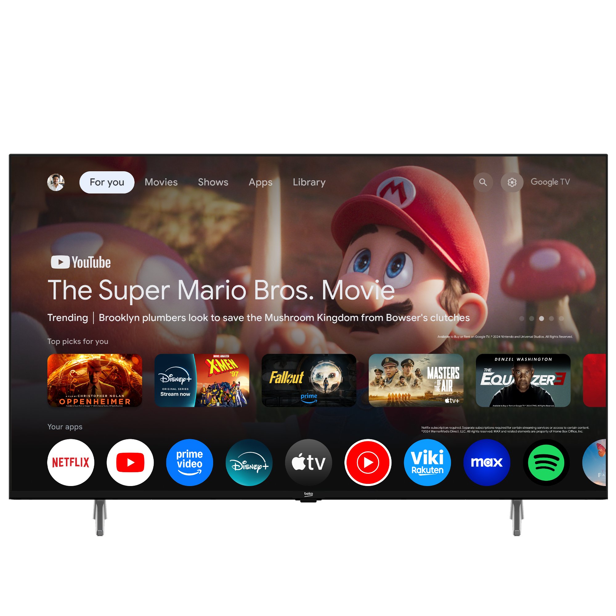 Beko B43 E 795 B 4K UHD Google TV