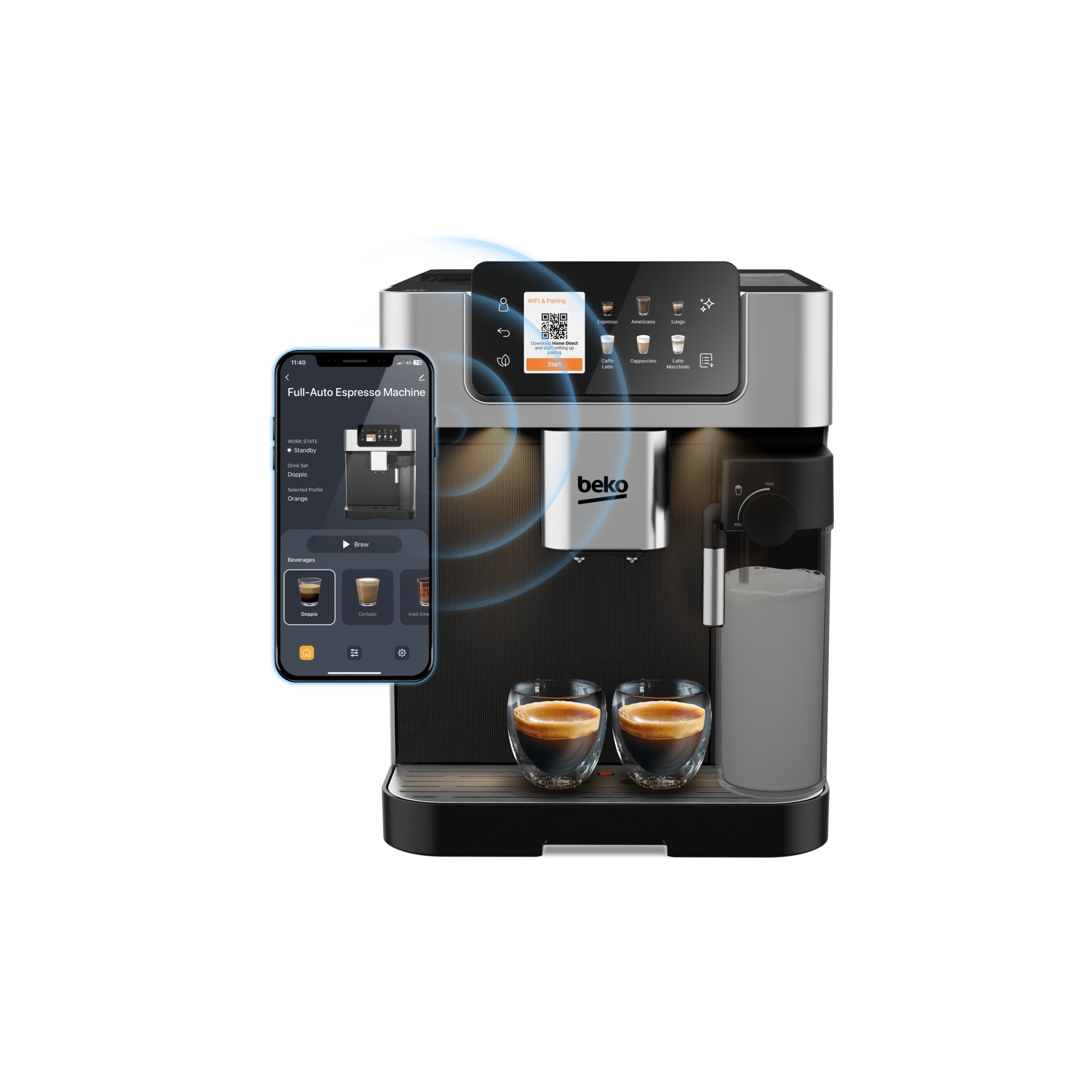 Beko CEG 7348 X CaffeExperto Tam Otomatik Espresso Makinesi