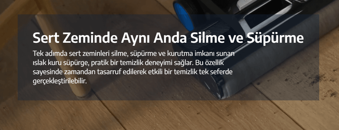 Beko SD 5341 HydroTrio Islak - Kuru Şarjlı Dik Süpürge