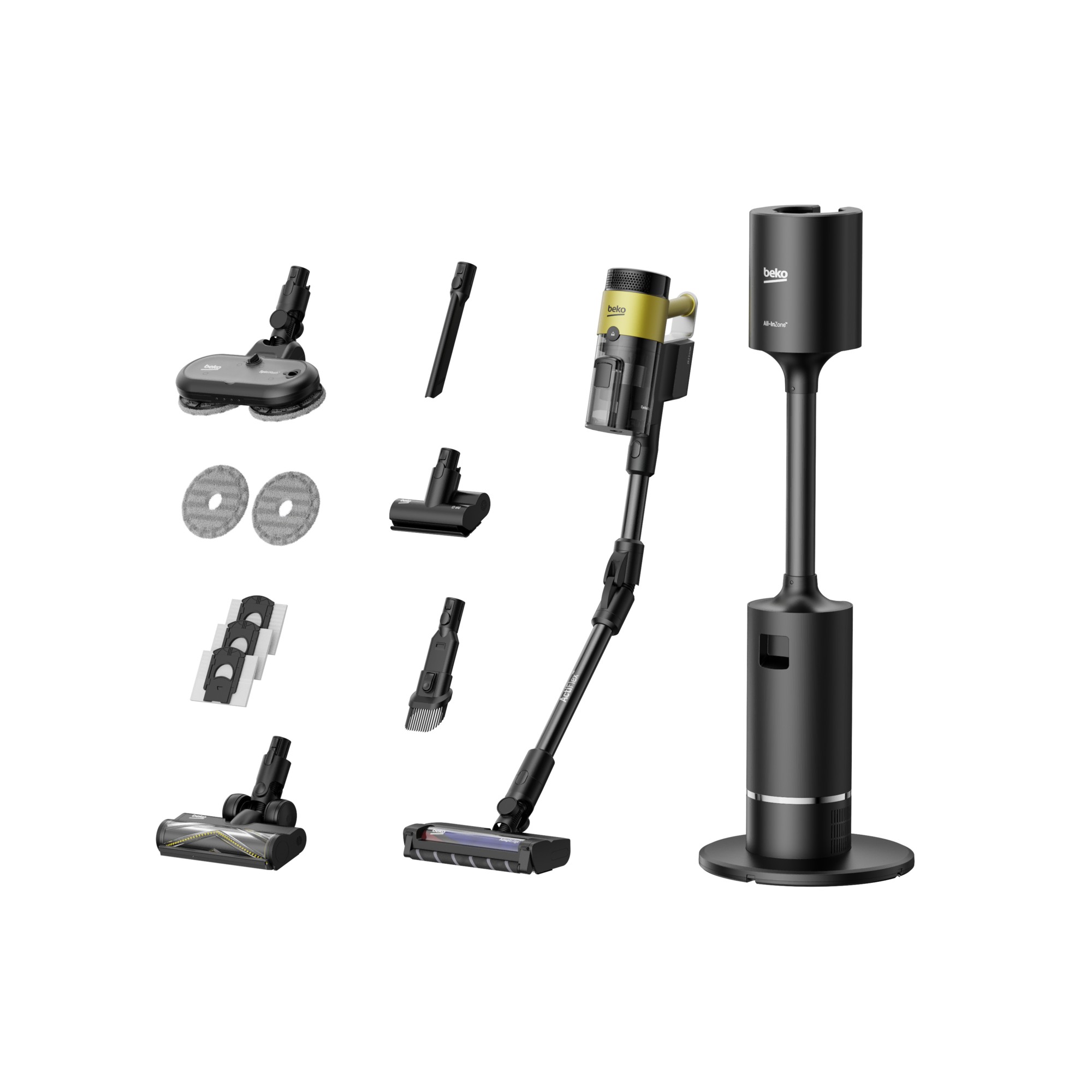 Beko VRT 97325 VY PowerClean Pro 3.0 Şarjlı Dik Süpürge