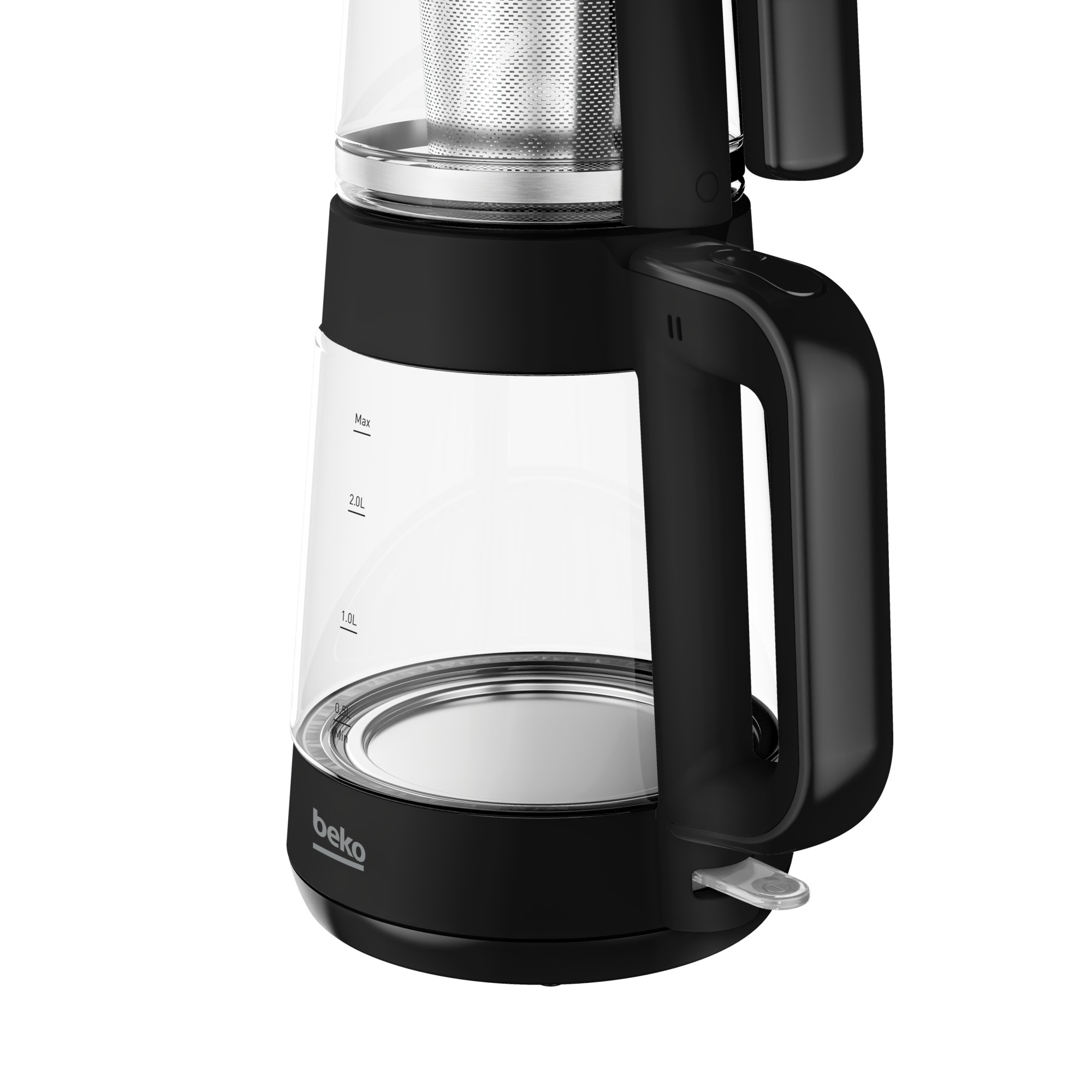 Beko CM 5587 B Floral XL Siyah Çay Makinesi