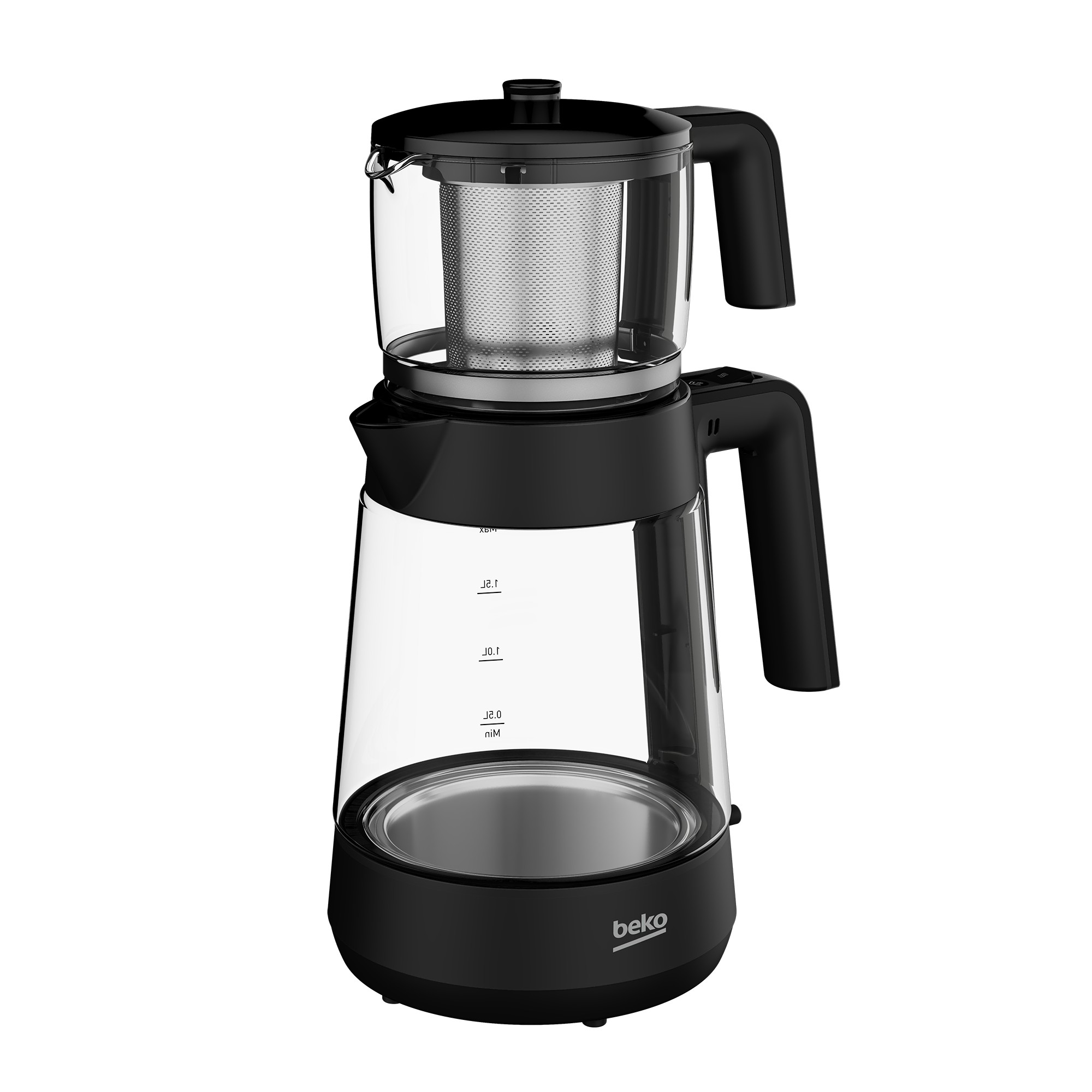 Beko CM 5587 B Floral XL Siyah Çay Makinesi