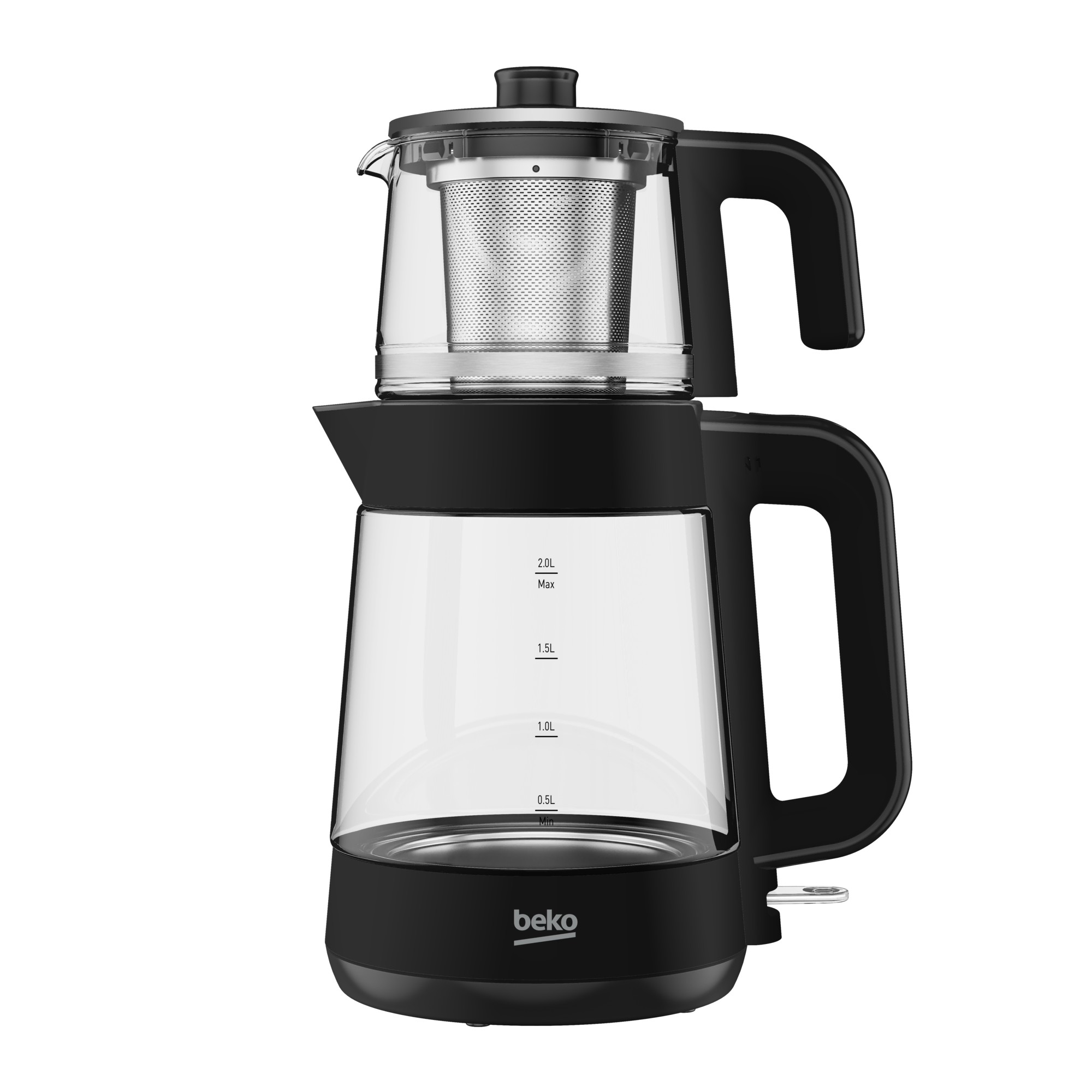 Beko CM 5964 B Siyah Floral Çay Makinesi