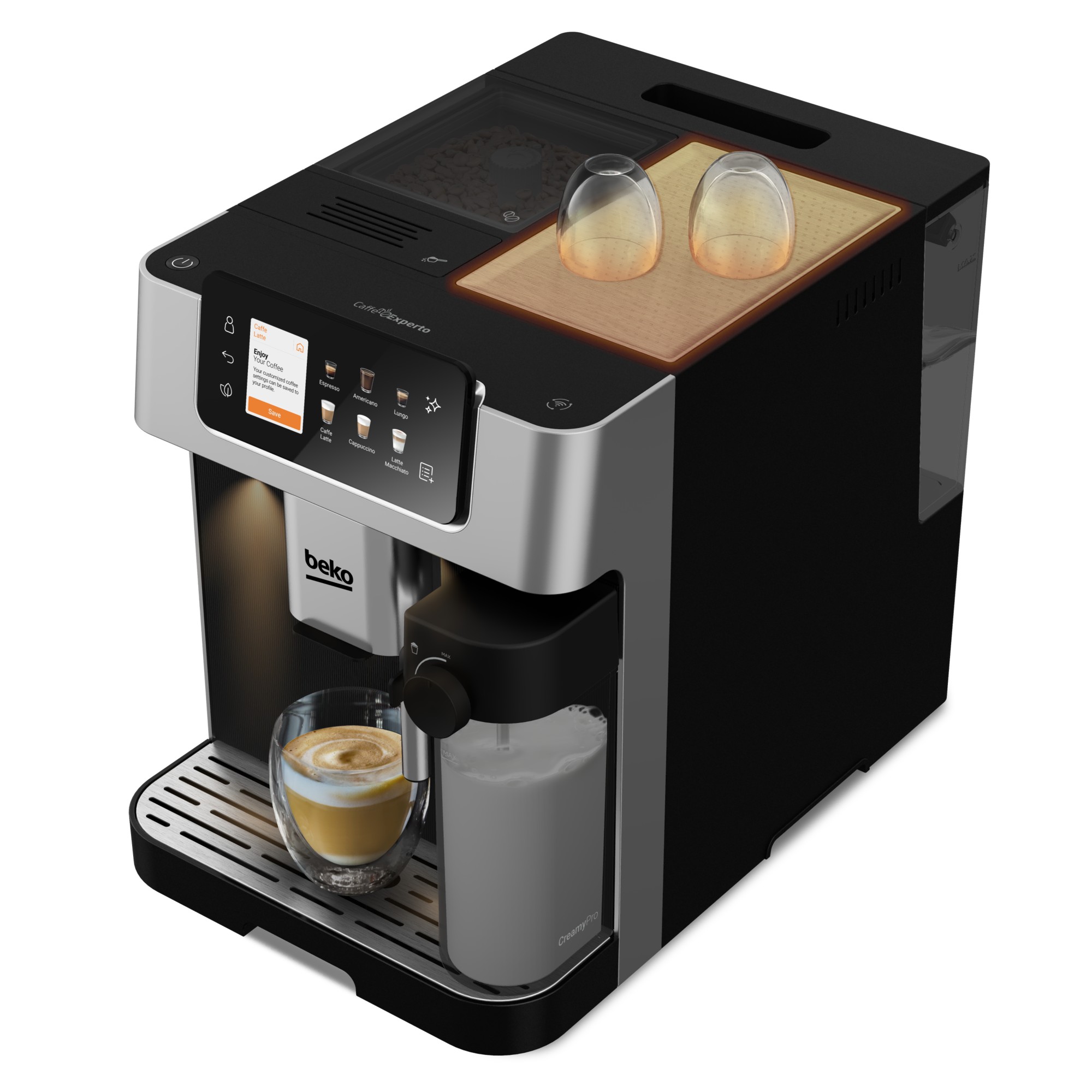 Beko CEG 7348 X CaffeExperto Tam Otomatik Espresso Makinesi