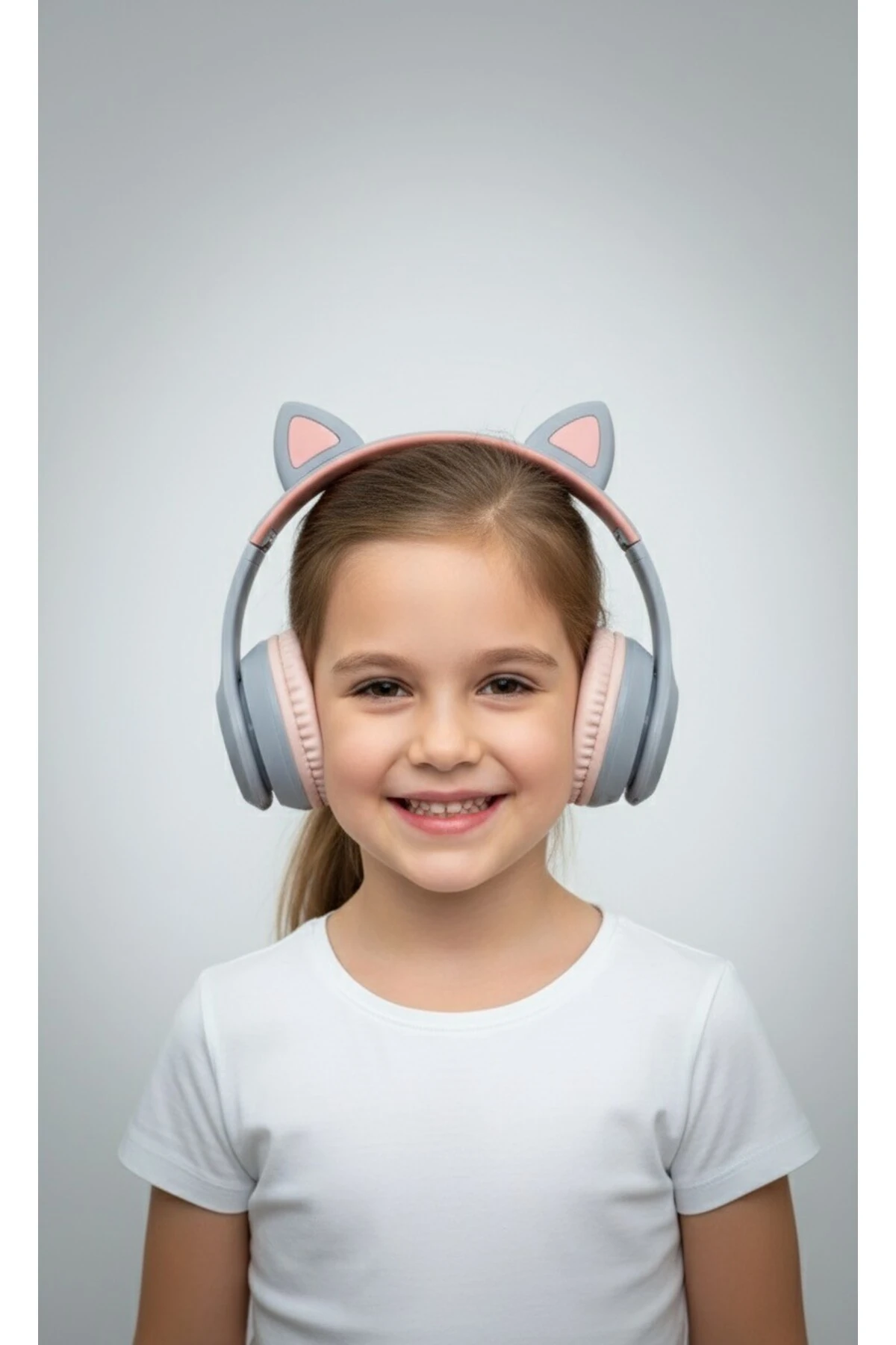 Maxron P47M Kedi Kulaklı Işıklı Bluetooth Kulaklık