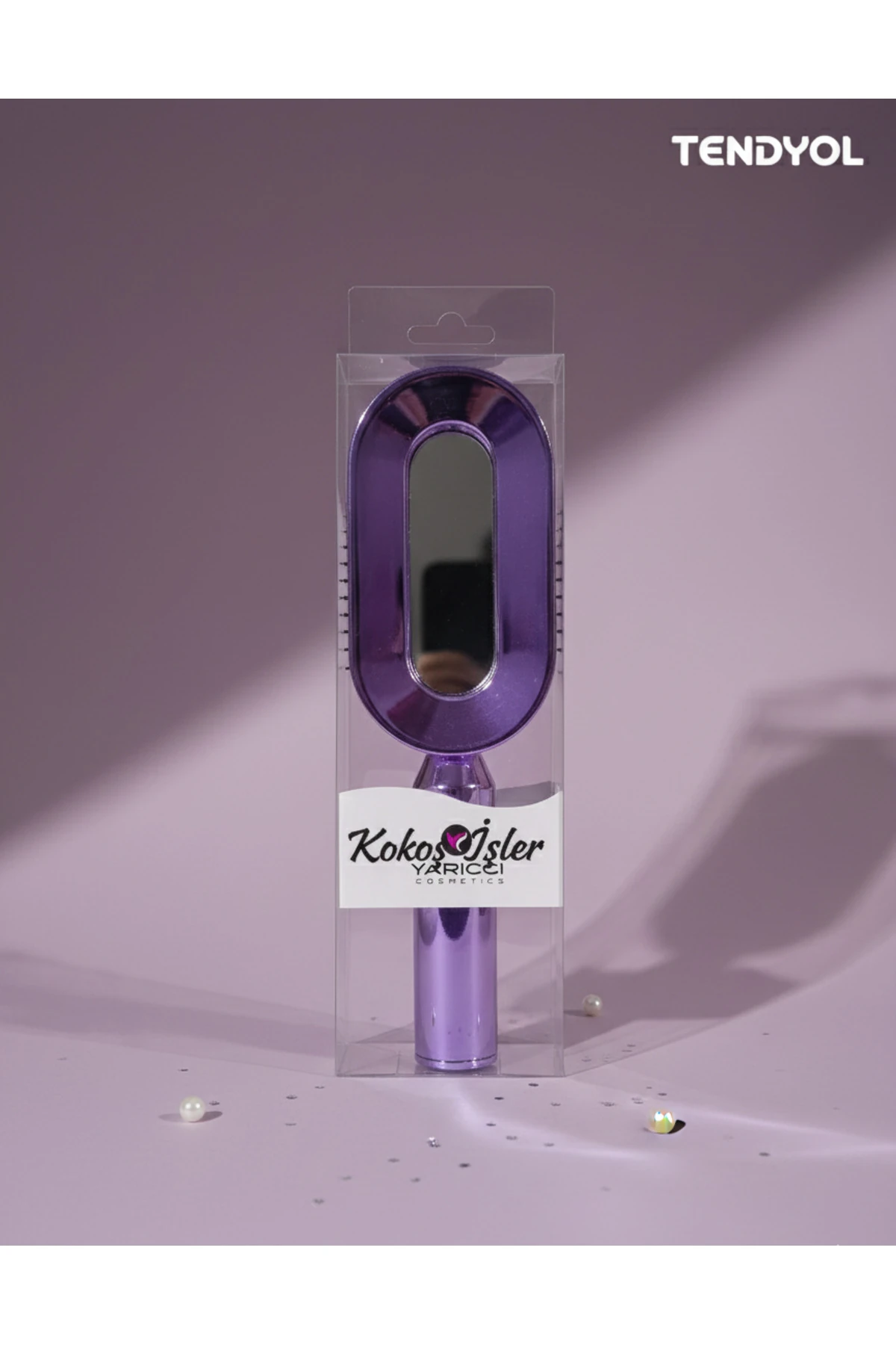 Metalik Tüm Saç tipine uygun tarak