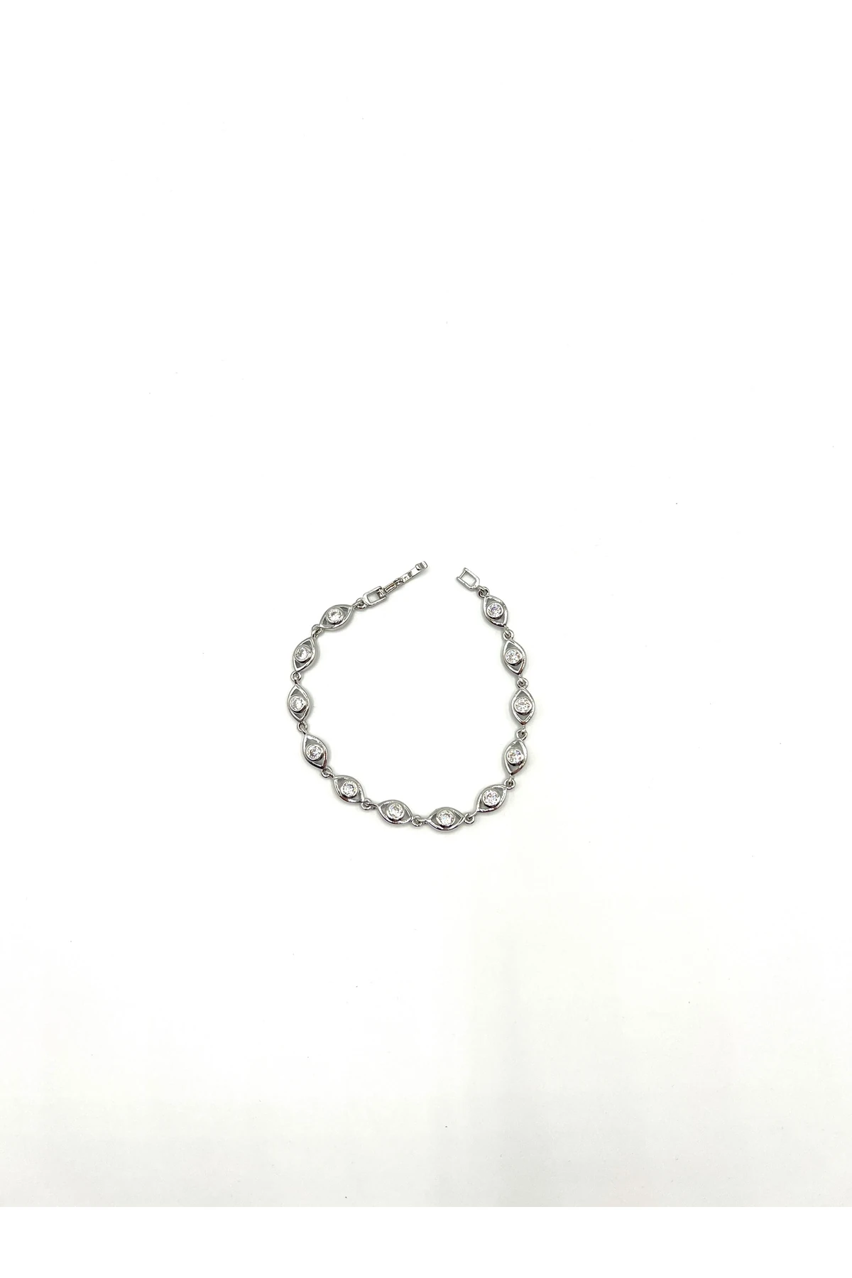 Göz şeklinde çelik kaplama bileklik