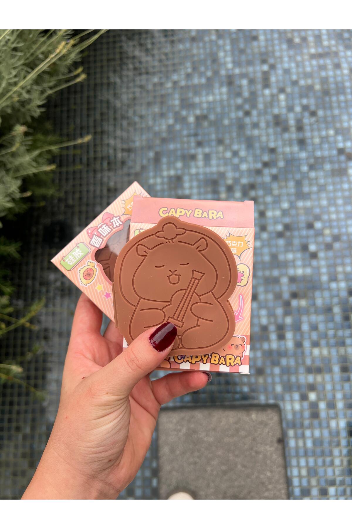 Kahverengi capy bara defter