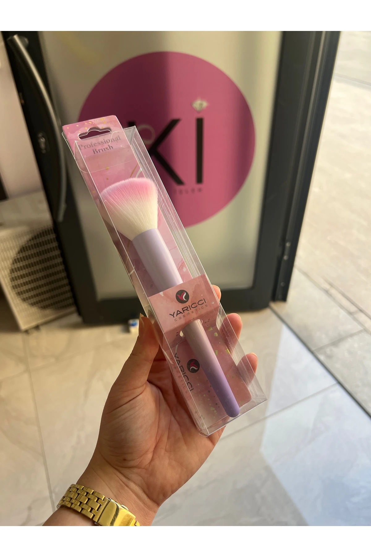 Profesyonel makyaj Allık Fırçası