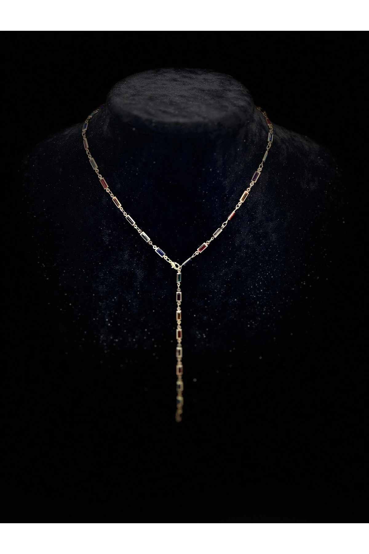 Renkli ışık kolye