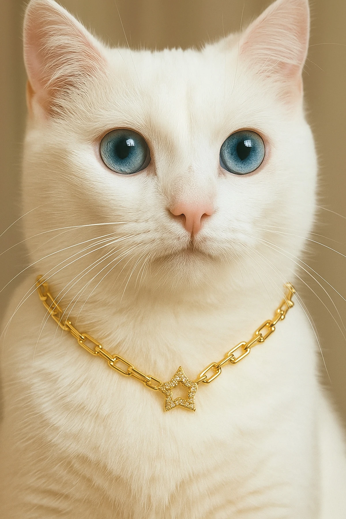 zincirli yıldız kolye