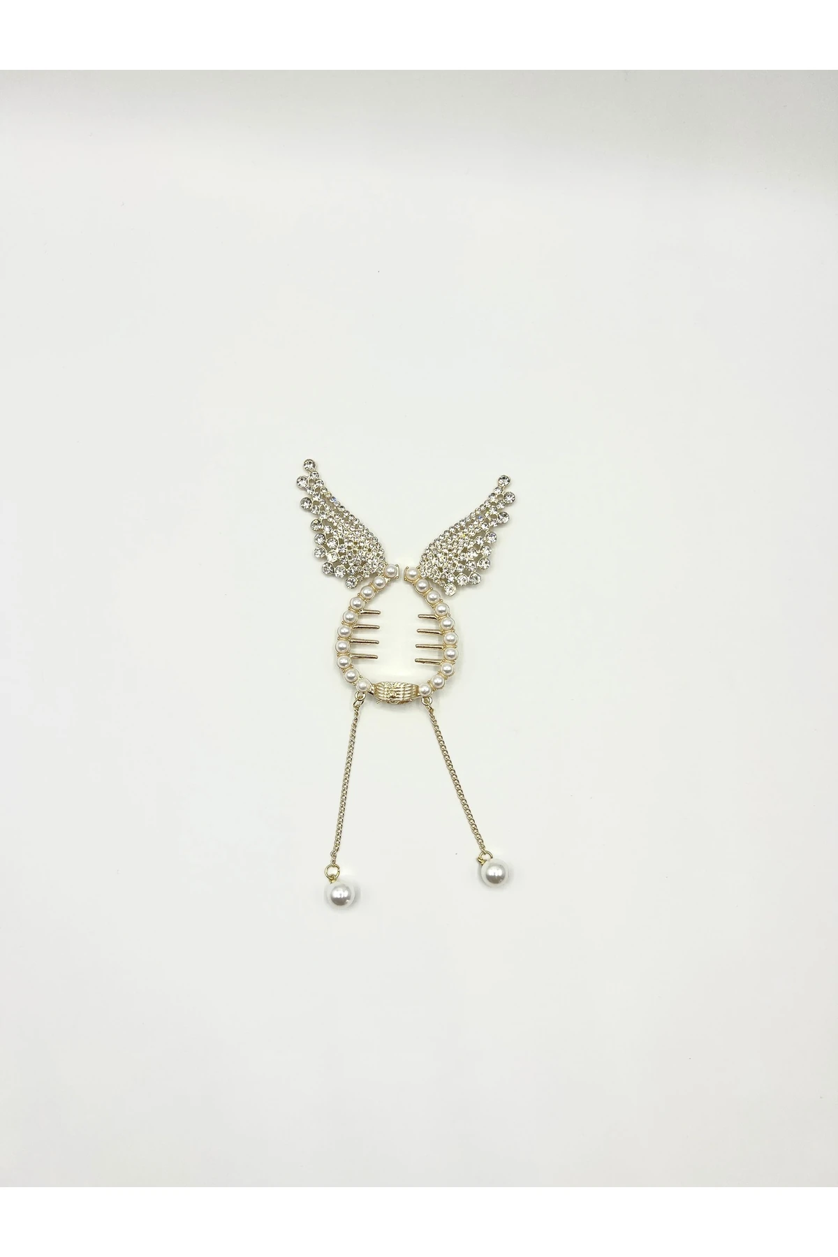 Taşlı topuz tokası