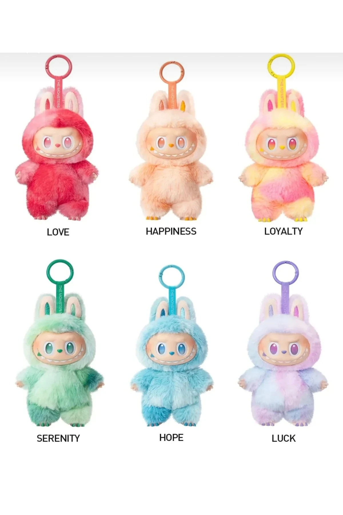 LABUBU anahtarlık , peluş oyuncak