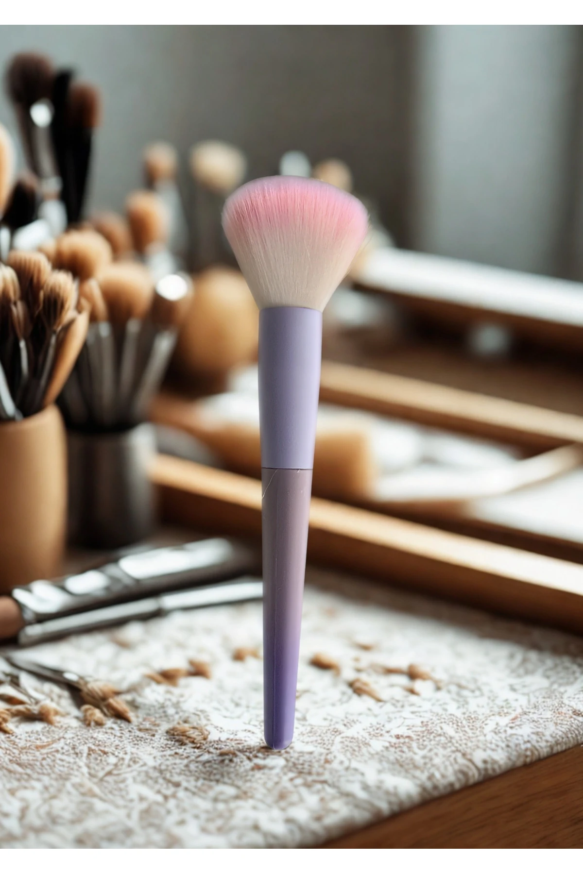 Profesyonel makyaj Allık Fırçası