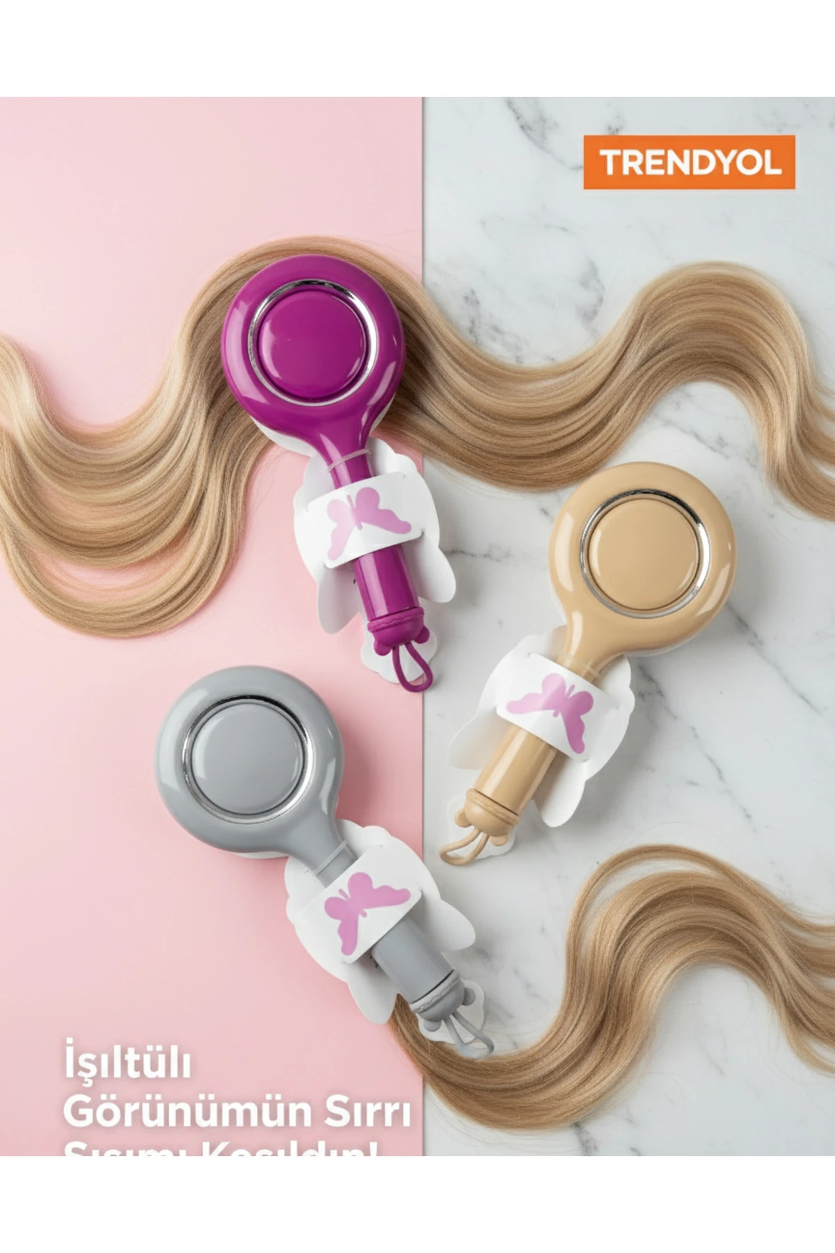 Hassas Saçlar İçin Pürüzsüzleştirici Tarak - Tüm Saç Tiplerine Uygun