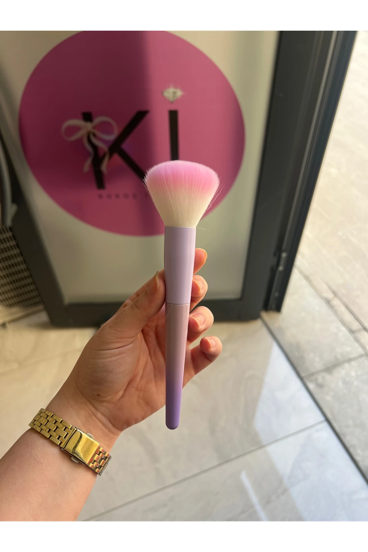 Profesyonel makyaj Allık Fırçası