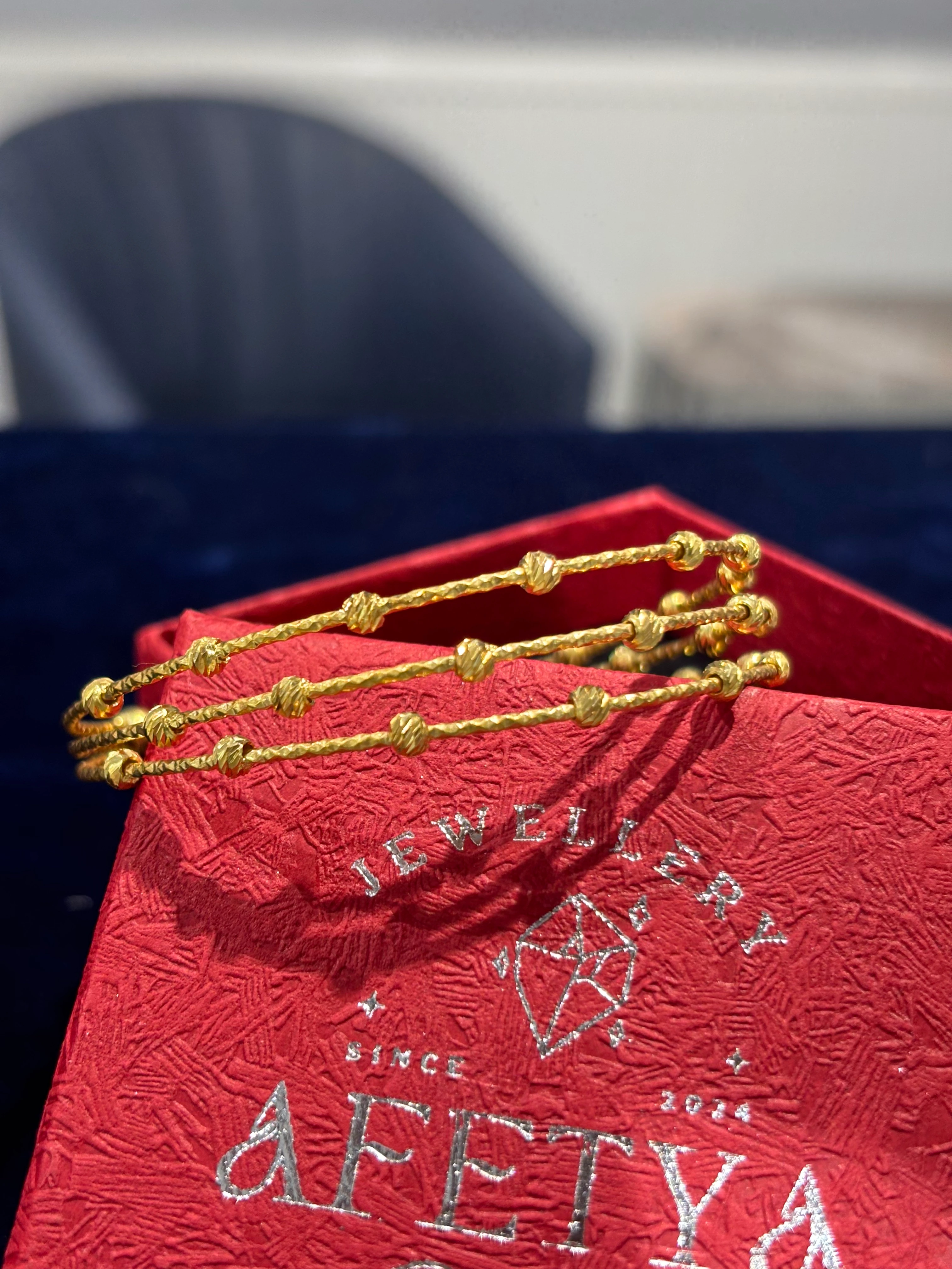 925 Ayar Gümüş Üzeri 22 Ayar Altın Kaplama Telli Model Tek Toplu Dorika Kelepçe Bilezik