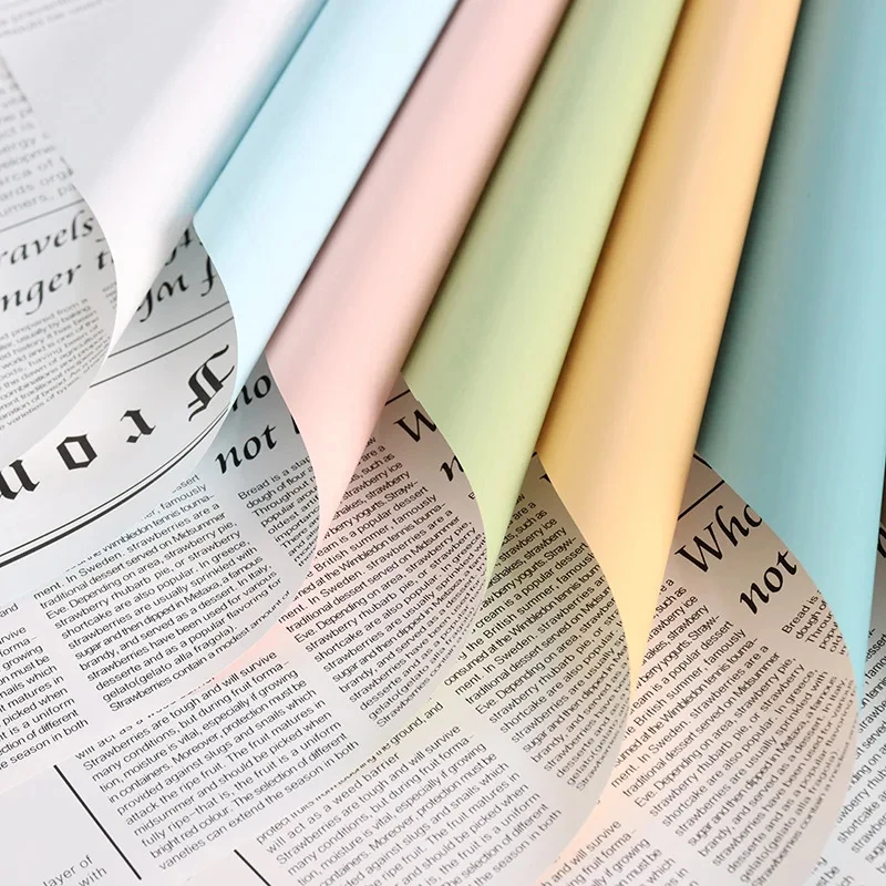 Çift Taraflı Gazete Tarzı Buketlik