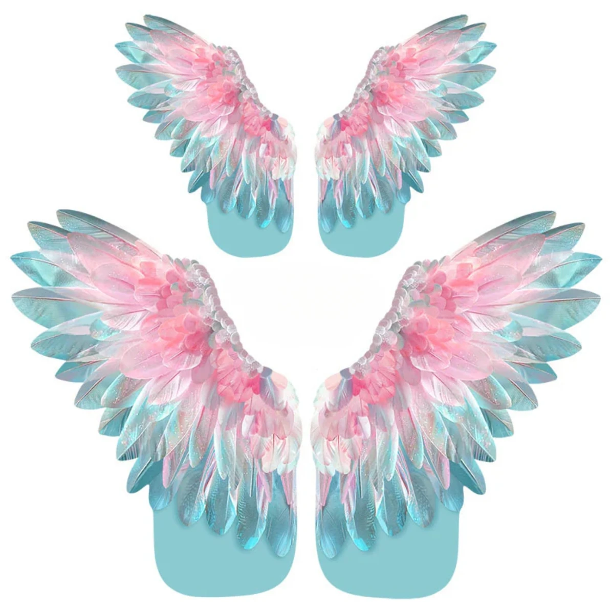 Melek Kanatları Çiçek Ambalajı