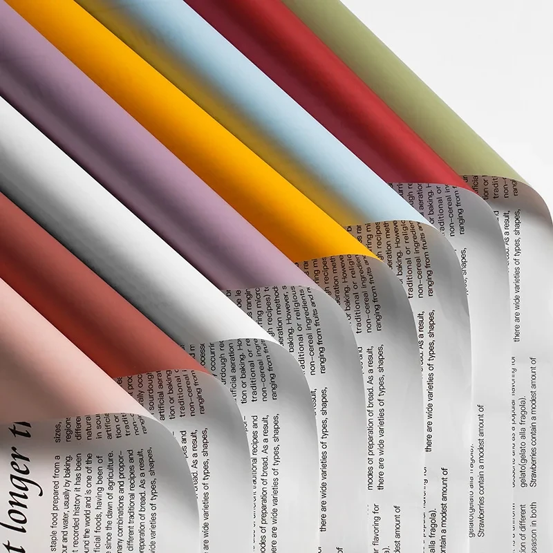 Çift Taraflı Gazete Tarzı Buketlik