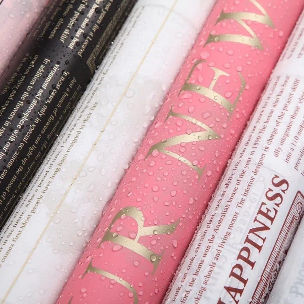 Fleur Newspaper Yazılı Gazete Buketlik