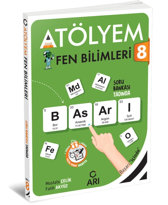 8 Sınıf Fenito Fen Bilim Atölyem + Dijit.Yaz.Eki - arı yayıncılık
