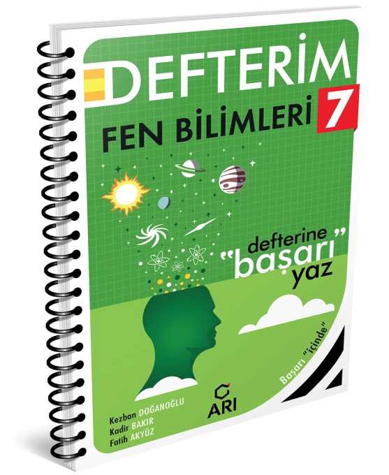 7 Sınıf Fenito Fen Bilimleri Defterim - arı yayıncılık