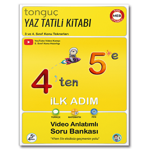 4'ten 5'e Hazırlık Kitabı